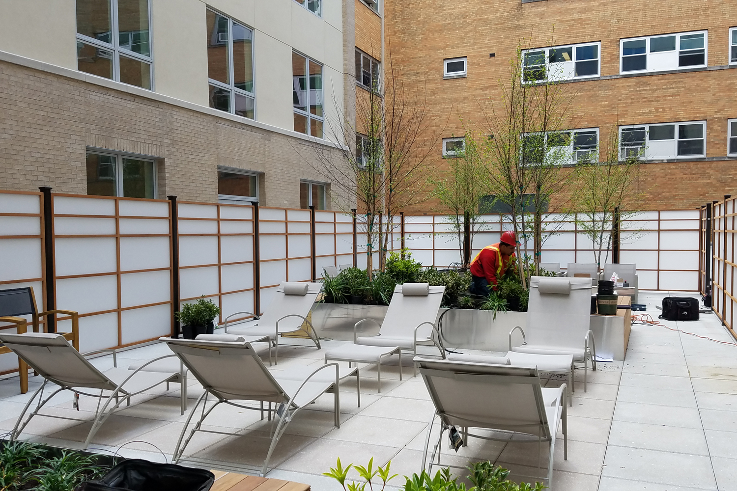 Jersey City Elevated Courtyard